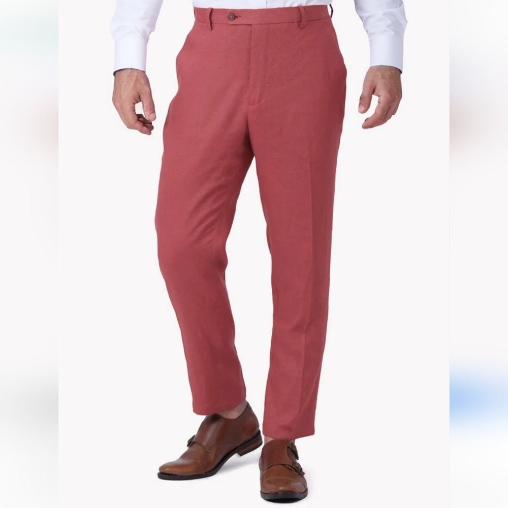 Paul Fredrick Red Chinos